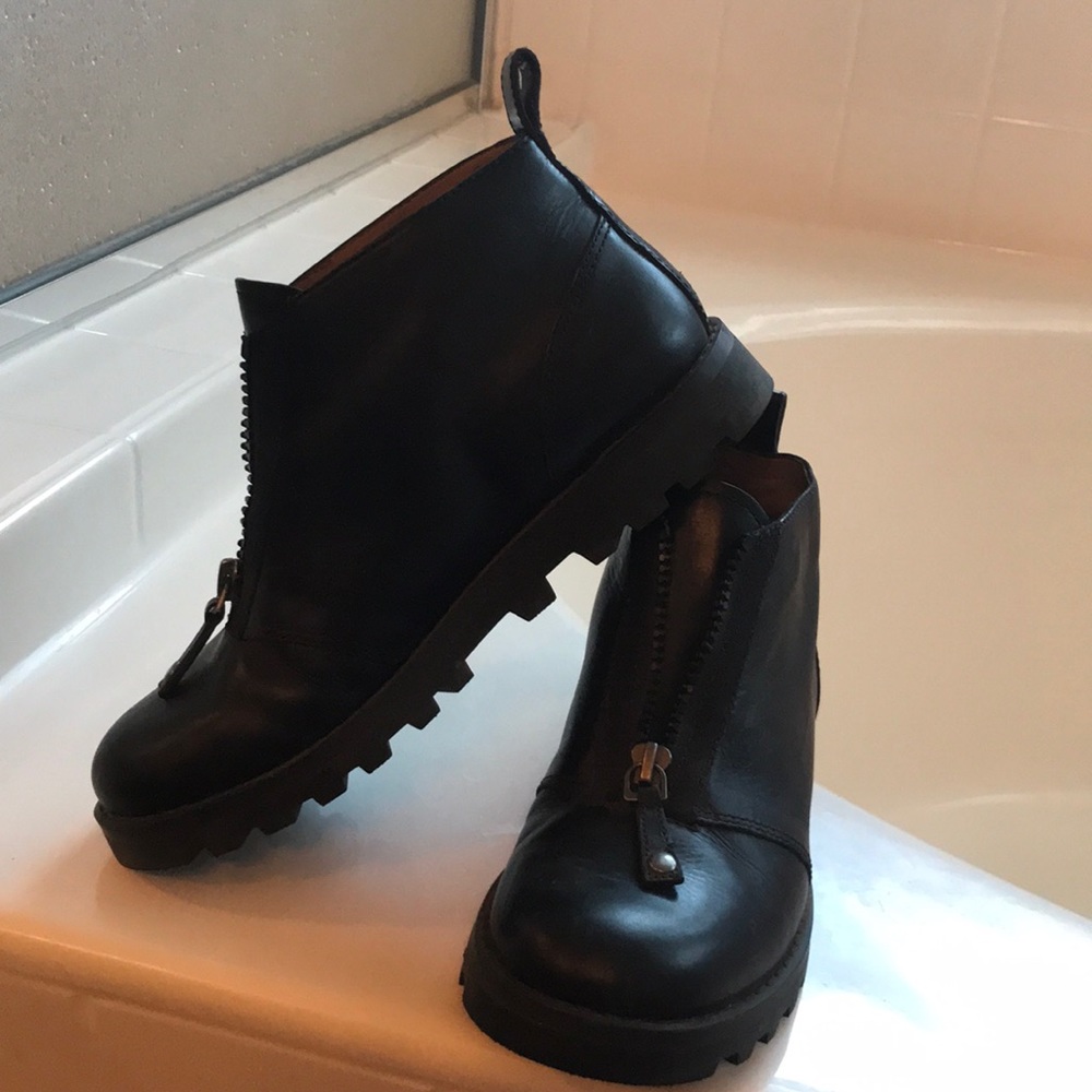 Marc Jacobs by Marc leather boots